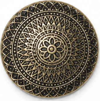 Bottone tono bronzo