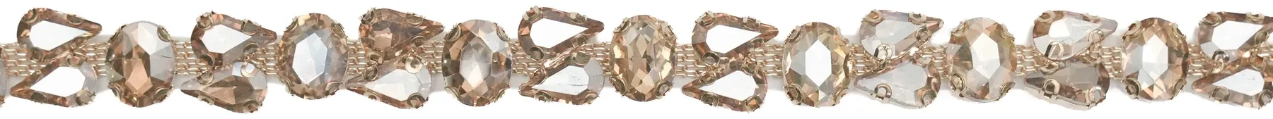 Bordura di strass